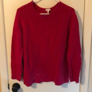 Talbots pink sweater